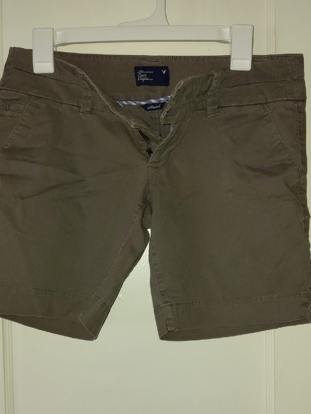 American Eagle Outfitters Olive Green Women’s Bermuda Shorts